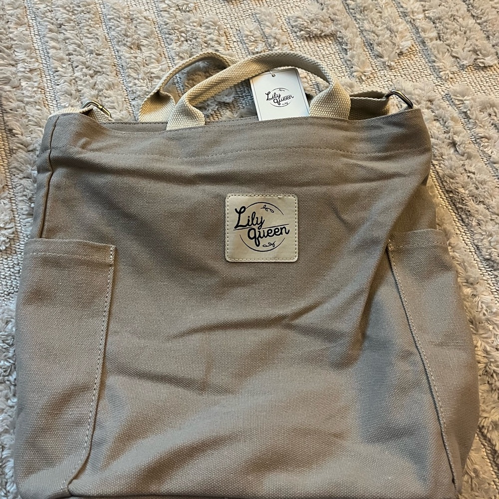 Lily Queen Canvas Tote Bag